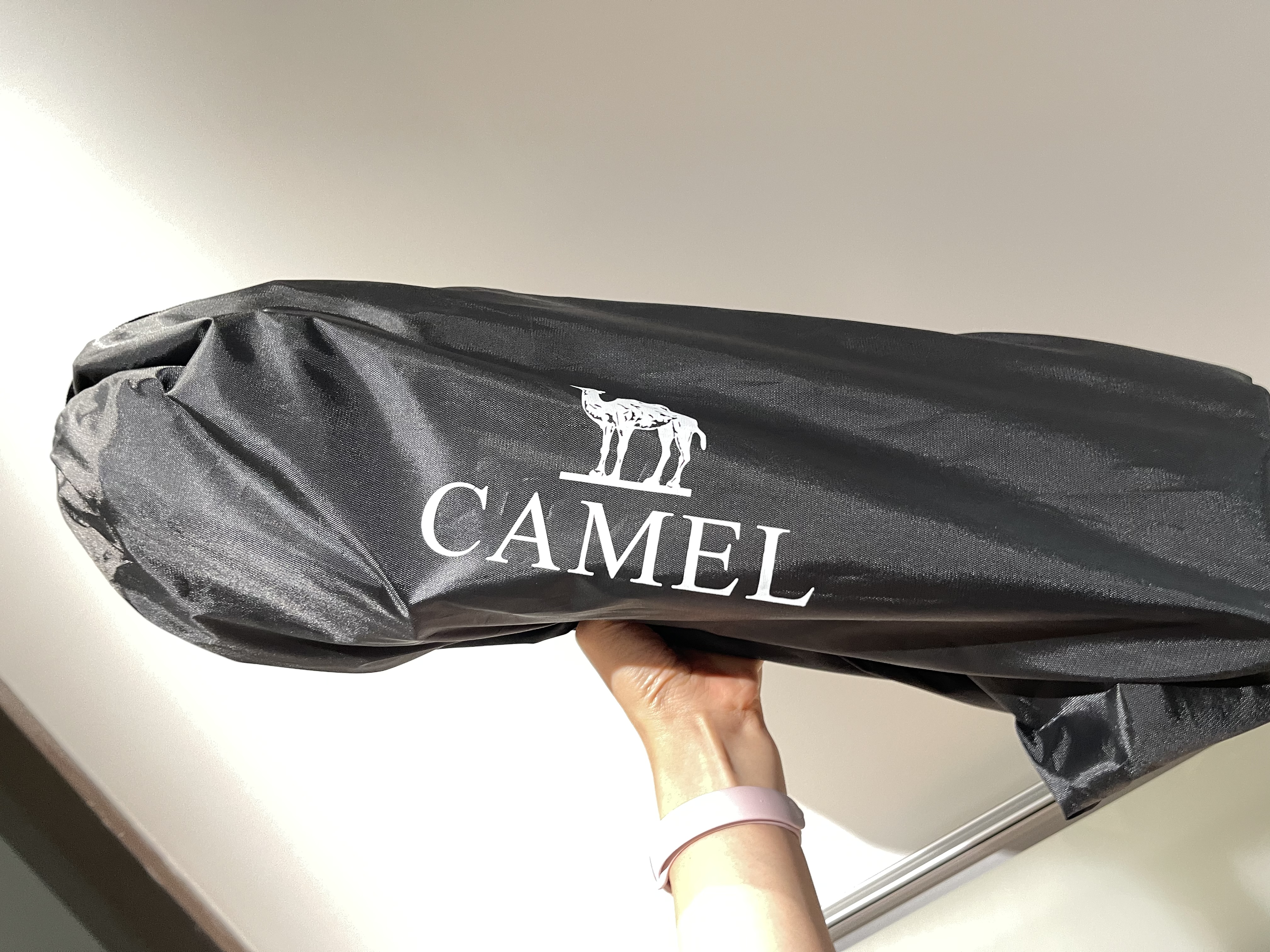 骆驼（CAMEL）户外露营折叠椅钓鱼美术写生沙滩躺椅懒人月亮椅174BL03626卡其色 实拍图
