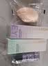 透蜜美白防晒隔离霜妆前乳打底遮瑕提亮素颜霜女SPF50+(紫色+绿色) 实拍图