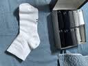 浪莎袜子男10双秋冬新疆棉袜男士中筒商务10A级抗菌防臭男袜透气长袜 实拍图