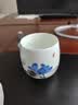 古笙记 品质大杯景德镇陶瓷茶杯品茗杯子大号中式现代单个大容量主人杯 品悦荷香/高品质单杯 实拍图