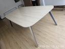 曲森（QUSEN） 办公会议桌长条椭圆形简约现代小型工作接待培训室4-8人桌椅组合 定制（色卡颜色一块） 实拍图