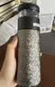 京东京造 钛健康保温杯黑钛【茶水分离】茶杯子纯钛水杯男女曜石黑 520ml 实拍图