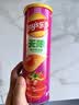 乐事（Lay's）无限薯片 鲜浓番茄味 104克*2罐 208克 休闲零食 膨化食品 实拍图
