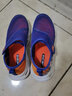鸿星尔克童鞋男童网鞋夏季小童透气网面中大童一脚蹬跑鞋儿童运动鞋 幻境蓝/月季橙-男童 -偏小1码 37 实拍图