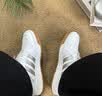 adidas双11主推 ENTRAP美式校园风运动鞋少年感复古板鞋阿迪达斯   白/金色   38 实拍图