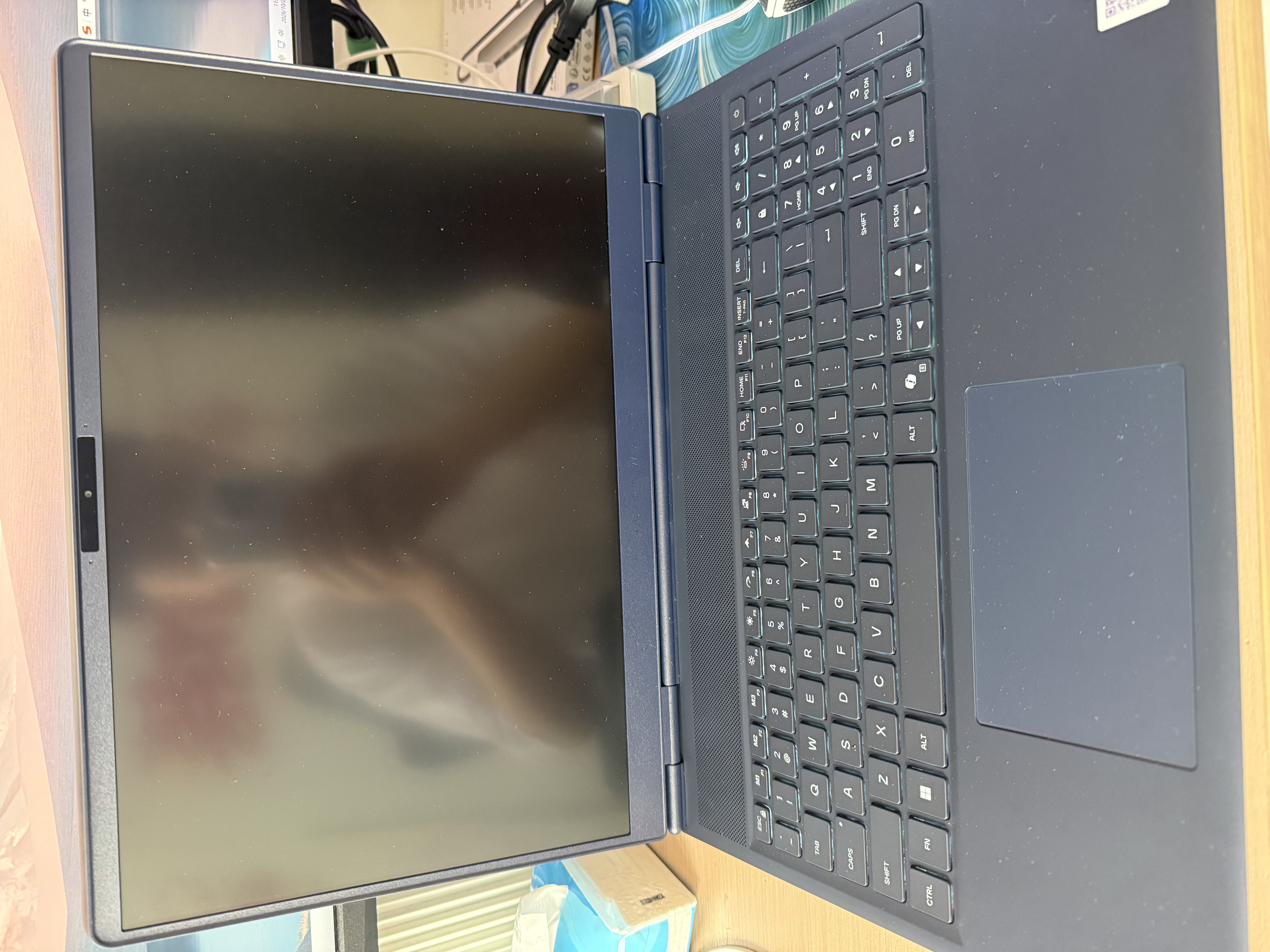外星人（Alienware）游戏本国家补贴星舰16X 16英寸笔记本电脑OLED屏酷睿Ultra7-270HX Plus 5060显卡32G 1T 2.5K 2763 实拍图