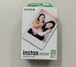 INSTAX富士instax立拍立得 mini相纸 白边双包20张+香蕴花影边框贴 实拍图
