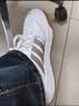 adidas双11主推 ENTRAP美式校园风运动鞋少年感复古板鞋阿迪达斯   白/金色   41 实拍图