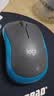 罗技（Logitech）M185鼠标 无线鼠标 办公鼠标 对称鼠标 黑色灰边 带无线2.4G接收器 实拍图