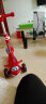 超级飞侠滑板车儿童玩具二合一可坐2-6-12小孩溜溜扭扭车男女宝宝滑步车单脚踏车 闪光大轮卡通折叠PRO款乐迪 实拍图