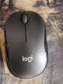 罗技（Logitech）M220 轻音鼠标 无线鼠标 办公鼠标 对称鼠标 带无线微型接收器 灰黑色 实拍图