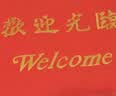 居拾忆 欢迎光临防滑垫丝圈地垫商用加厚耐磨迎宾红地毯入户门口疏水地垫除尘垫脚垫 80*120cm红色欢迎光临 实拍图