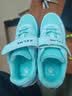 卡尔美（KELME）儿童足球鞋TF碎钉魔术贴免系带防滑耐磨球鞋 浅蓝  32  实拍图