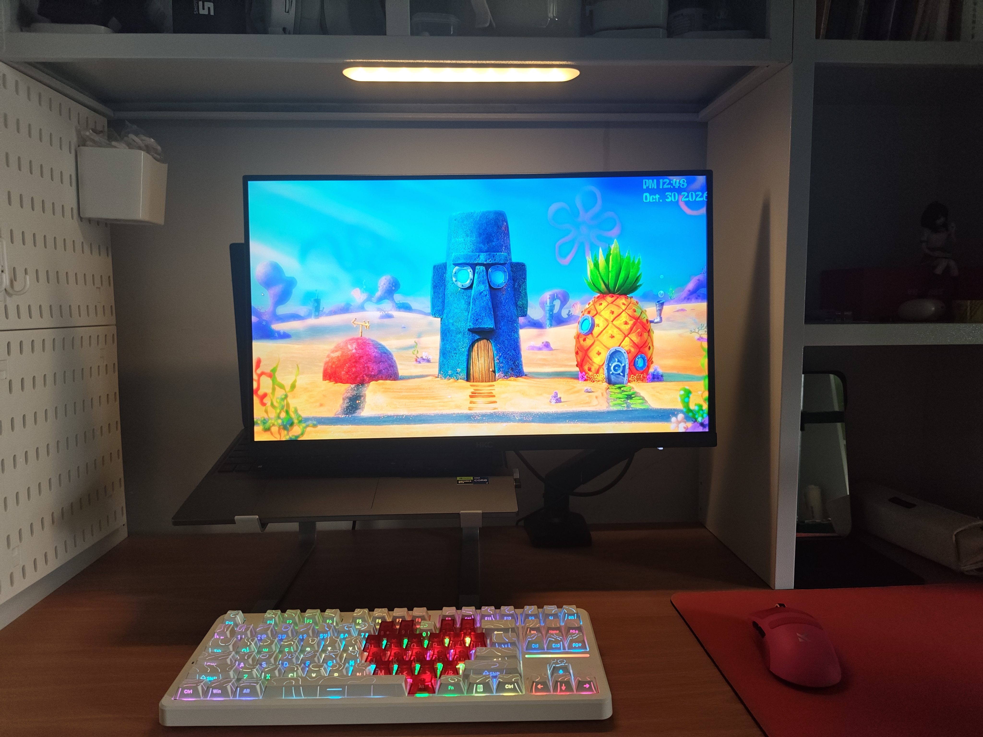 HKC 23.8英寸2K 180Hz高刷FastIPS硬件低蓝光HDR400广色域1ms游戏电竞PS5电脑显示器猎鹰 G24H2经典版 实拍图