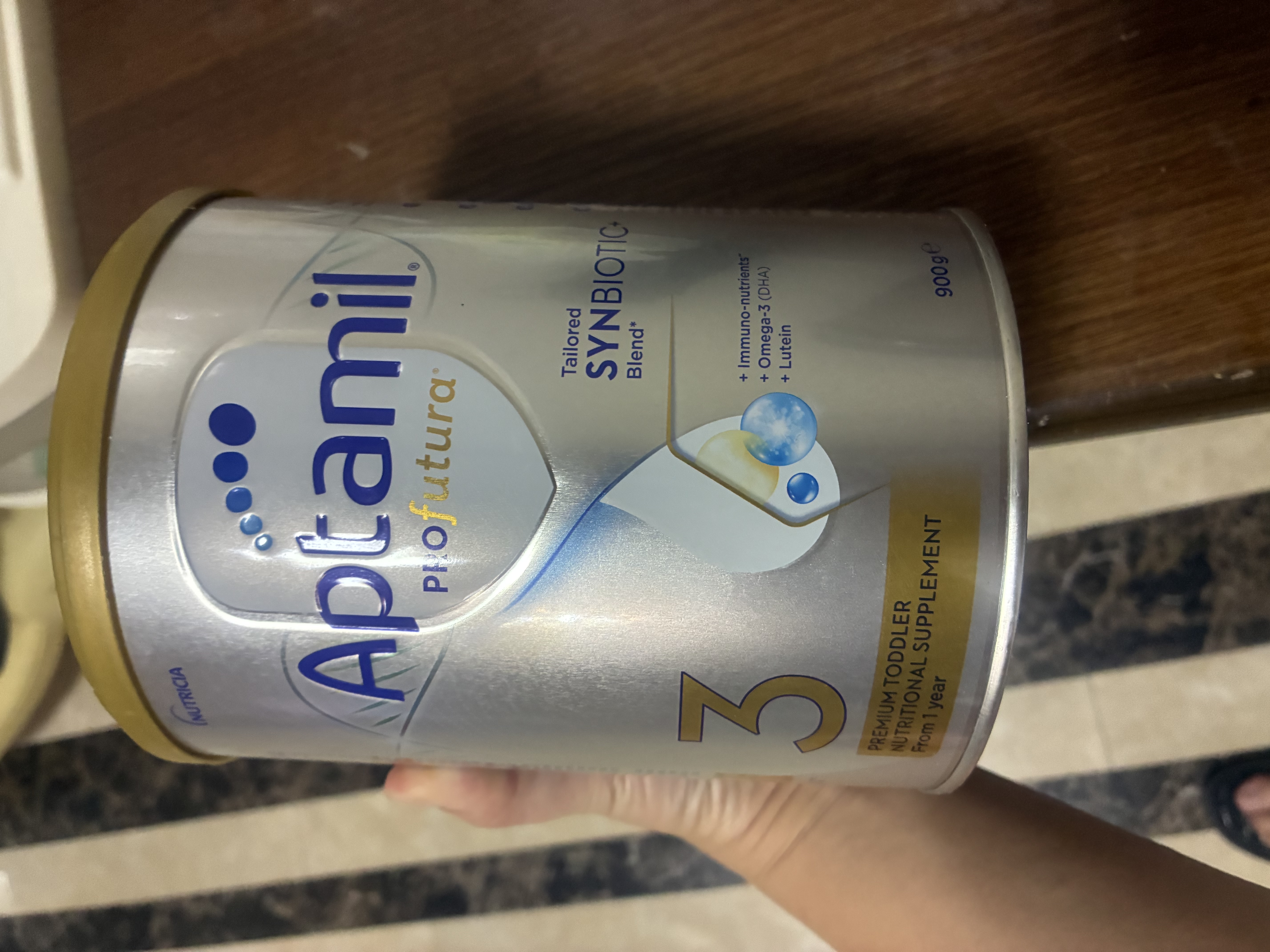 爱他美（Aptamil）白金澳洲版 幼儿配方奶粉 3段(12-36个月) 900g【批批严检】 实拍图