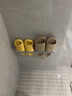 果洛菲（GUOLUOFEI）特大码凉拖鞋男女士夏居家室内浴室EVA洗澡防滑加肥加大卡其50-51 实拍图