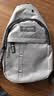 新款男士潮流商务牛津布胸包运动单肩包休闲背包耐磨户外斜挎包 深灰色【简约时尚】 实拍图