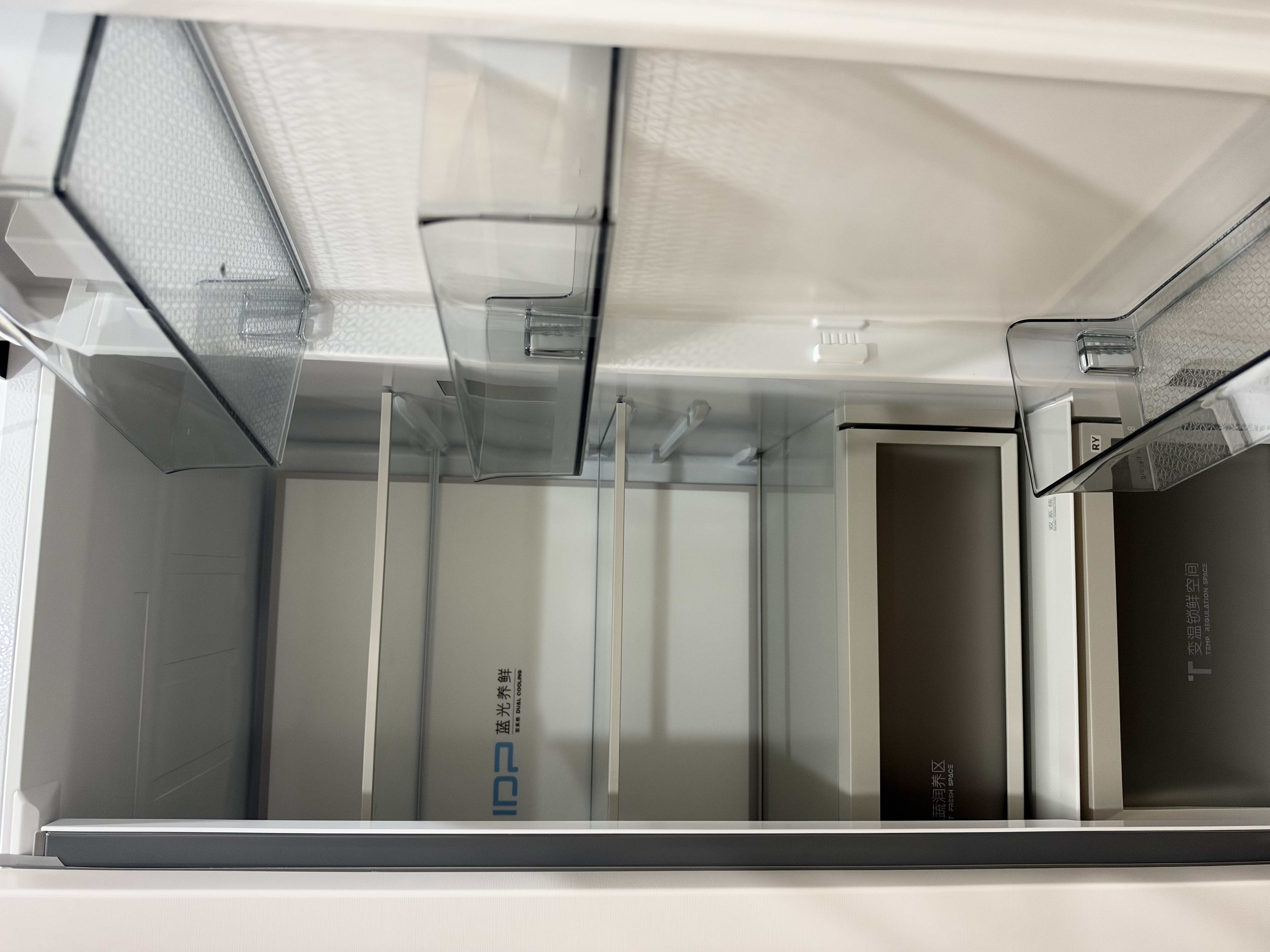 容声方糖2.0 510L(515升级款)全域蓝光双系统法式多门冰箱嵌入式新一级能效国家补贴BCD-510Q50FZLBD白 实拍图