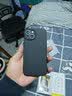 品胜 适用苹果15手机壳 iPhone15柔性液态壳全包防摔防磨防震亲肤男女款超薄保护套软壳 黑色 实拍图