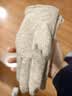 玖慕（JIUMU）绵羊毛保暖手套女冬季加厚加绒秋冬防风防寒可触屏手套 实拍图