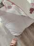 京东京造四季云柔床褥 100%原生羽丝绒 A类床垫褥子榻榻米1.5x2m 清雅灰 实拍图