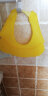 宝宝儿童洗头帽子防水护耳洗澡洗发浴帽小大孩子 黄色 建议3个月-12岁 晒单实拍图