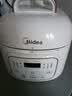 美的（Midea）一人食迷你 电压力锅1.8L 电高压锅电饭煲3-4人 智能预约多功能一体开盖炖煮煲汤电饭锅MY-E220 实拍图