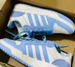 adidas双11主推 ENTRAP美式校园风运动鞋少年感复古板鞋阿迪达斯   亮白/亮光蓝   42 实拍图