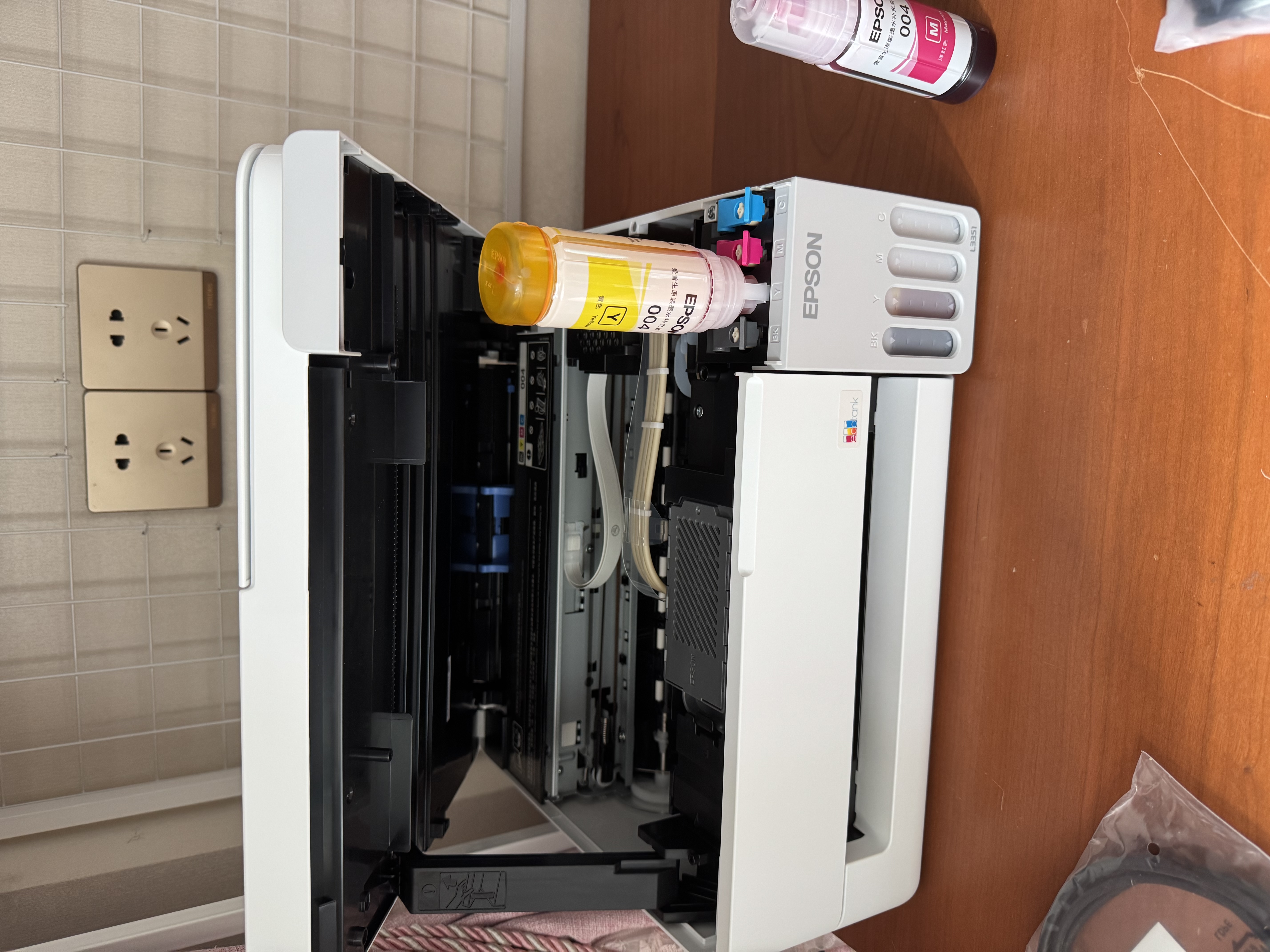 爱普生（EPSON）【6代新品】L3351墨仓式彩色打印机 微信打印/无线连接 家用AI学习打印机（打印、复印、扫描） 实拍图