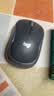 罗技（Logitech）M185鼠标 无线鼠标 办公鼠标 对称鼠标 黑色灰边 带无线2.4G接收器 实拍图