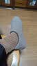 惠夫人冬季棉拖鞋男包跟情侣家居家室内月子厚底防滑保暖产后棉鞋女 细格子全包 深灰 42-43 【适合41-42码穿】 实拍图