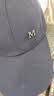 棒球帽鸭舌帽男女帽子户外太阳帽遮阳休闲男士防晒加长夏季 M标深蓝色 均码 56 实拍图