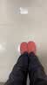 大嘴猴（paul frank）女秋冬情侣时尚家居厚底毛绒保暖棉鞋男PF806 实拍图