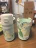 膳魔师（THERMOS）儿童保温杯316l不锈钢水杯宝宝喝水杯子吸管杯350ml带杯套TCKL 实拍图