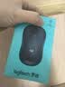 罗技（Logitech）M221 轻音鼠标 无线鼠标 办公鼠标 对称鼠标 带无线微型接收器 米白色 实拍图
