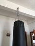 鸿卓武馆健身房专业拳击沙袋吊式散打沙包家用成人儿童悬挂式训练器材 加厚1.2米空心无填充(配拳击礼包） 三层加厚 实拍图
