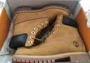 添柏岚（Timberland）踢不烂经典大黄靴高帮马丁靴户外防水真皮宽版男 10061W 39.5 实拍图