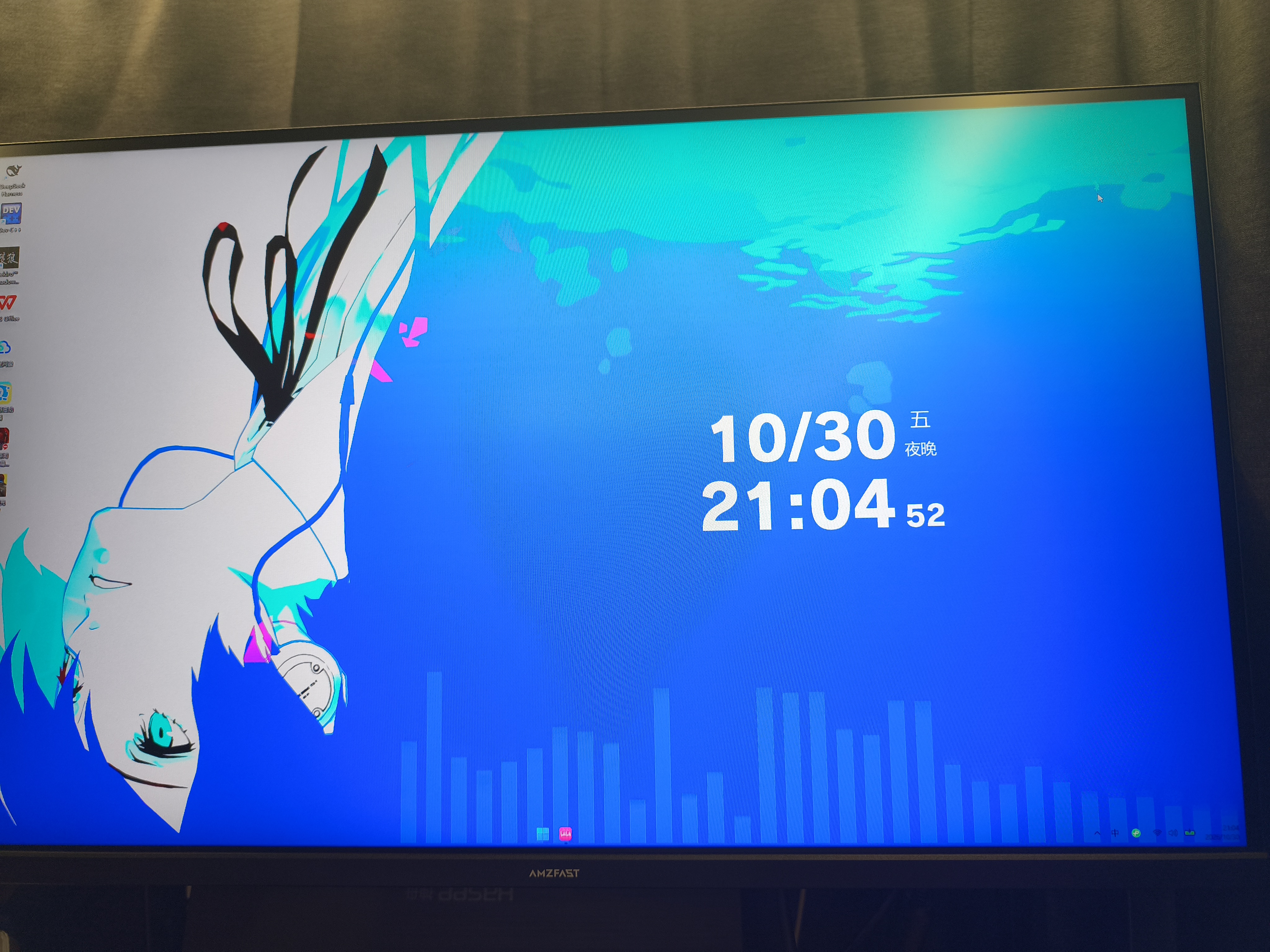 AMZFAST27英寸 2k显示器 240Hz FastIPS电脑显示屏 满帧HDMI2.1 HDR400硬件低蓝光  电竞 威龙G27F5L 实拍图
