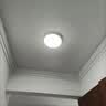 惠普精工led卧室吸顶灯三防灯超薄简约儿童书房餐厅阳台过道灯具37CM白光 实拍图