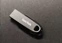 Sandisk闪迪64GB USB3.2 U盘 CZ550黑色 读速100MB/s 安全加密 数据恢复 学习办公电脑车载 高速大容量优盘 实拍图