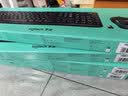 罗技（Logitech）MK275 键鼠套装 无线键鼠套装 办公键鼠套装 全尺寸 商务键鼠套装 带无线2.4G接收器 黑蓝色 实拍图