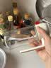 双枪油壶喷油壶 倒油喷油一体食用油玻璃油壶厨房家用不挂油 奶油白 实拍图