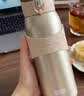 cica吸管保温杯女款高颜值孕产妇躺着喝水专用成人316不锈钢杯子2026 实拍图