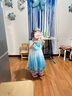 蓓然美（BeiRanMay）爱莎公主裙2025艾莎裙子六一儿童演出服生日礼物洋气泡泡袖网纱裙 公主裙+披风 120 （建议身高105-113CM) 实拍图