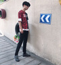 DIKAYTON休闲裤男裤子春夏季薄款男长裤子男士中青年修身男裤休闲束脚裤 5602灰色 XL 实拍图