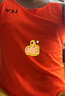 力为（Leevy）健身跑步衣运动男夏季训练衣服速干晨跑无袖篮球背心装备宽松t恤 荧光橙（背心） XL 实拍图