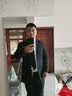 罗蒙西服套装男士商务修身西装男职业正装上班面试小西服男伴郎服外套 黑色单扣【西服+西裤+衬衫】 2XL /180【130-145斤】+大礼包 实拍图