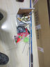 雷强玻璃钢实心路亚竿插接竿黑鱼竿抛竿海竿套装直柄远投钓竿 2.7米+12轴5000金属头轮套装 实拍图