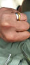 仙缘女光面素圈对戒情侣一对素戒金戒指女款999金求婚男款足金饰品  光圈戒指标准版约1.2克13-15# 实拍图