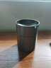 B&y 304不锈钢烟灰缸 加高加厚烟缸 防风车载烟盅 厚料时尚酒吧烟缸 255单支 304单支黑色 实拍图